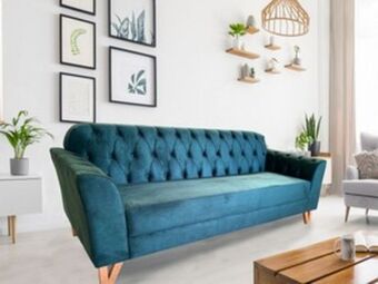 Sofa 2l vinicius 1,90mt verde