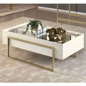 Lojas Guido Mesa de centro dj pilar 315x915x490 ./off-white oferta