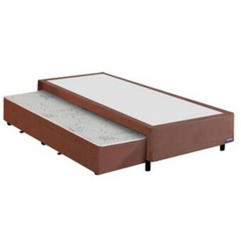 Lojas Guido Base box solteiro com auxiliar - gazin maisa 88x188x26 148754 ./coral oferta