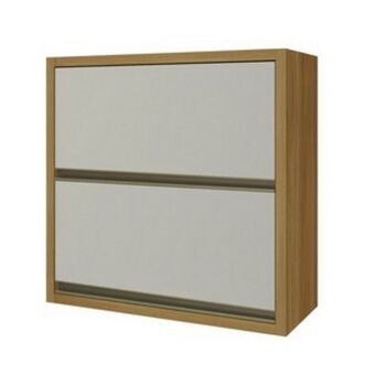 Lojas Guido Armário aéreo baronesa 80cm - 2 portas 500331 ./freijo/off white oferta
