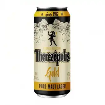 Supermercados Andreazza Cerveja lager puro malte gold therezópolis 473ml oferta