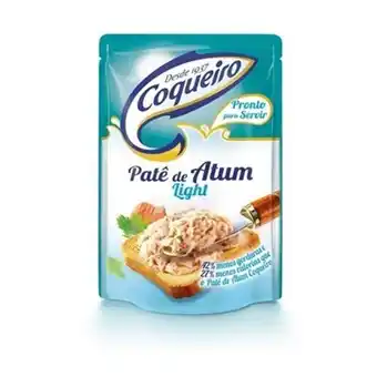 Supermercados Andreazza Patê de atum coqueiro light embalagem 170g oferta