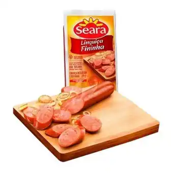 Verona Supermercados Linguiça seara fininha defumada 215g oferta