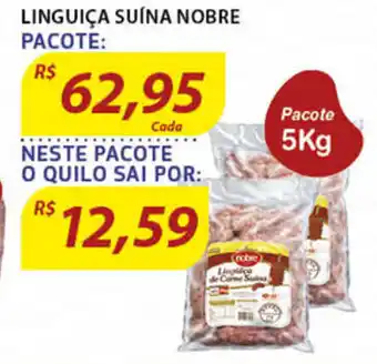 Assaí Atacadista Linguica Suina Nobre 5kg oferta