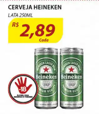 Cerveja Heineken 250ml