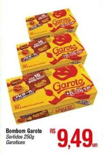 Fort Atacadista Bombom Garoto Sortidos 250g oferta