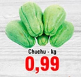 Shibata Supermercados Chuchu 1kg oferta