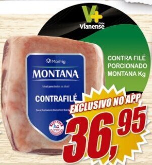 Contra File Porcionado Montana 1kg