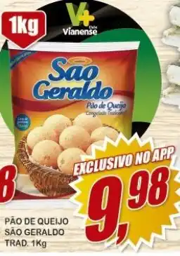 Pao de Queijo Sao Geraldo Trad. 1kg