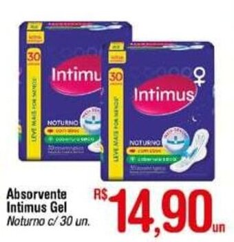 Fort Atacadista Absorvente Intimus Gel oferta