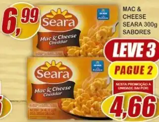 Mac & Cheese Seara 300g Sabores