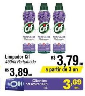 Fort Atacadista Limpador Cif 450ml oferta