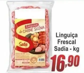 Serrano Supermercado Linguica Frescal Sadia 1kg oferta