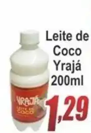 Serrano Supermercado Leite de Coco Yraja 200ml oferta