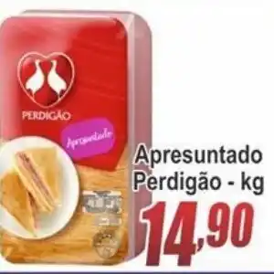 Serrano Supermercado Apresuntado Perdigao 1kg oferta
