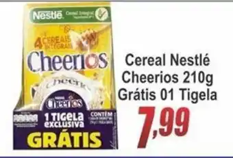 Serrano Supermercado Cereal Netsle Cheerios 210g Gratis 01 Tigela oferta