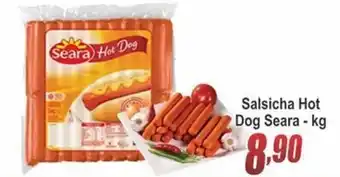 Serrano Supermercado Salsicha Hot Dog Seara 1kg oferta