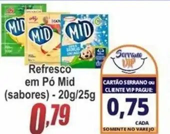 Refresco em po Mid 20g/25g
