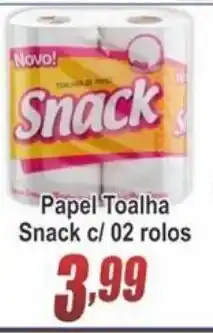 Serrano Supermercado Papel Toalha Snack c/ 02 rolos oferta