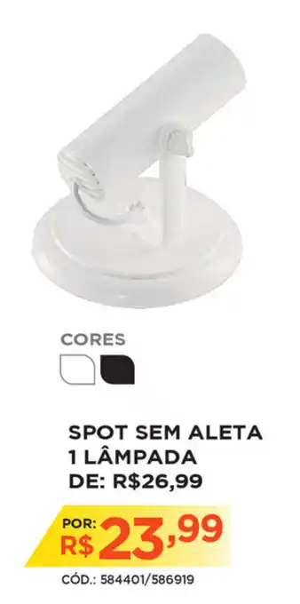 Spot Sem Aleta 1 Lampada