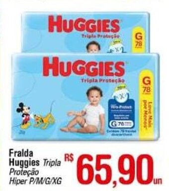 Fort Atacadista Fralda Huggies oferta