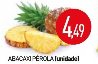 Calvo Atacadista Abacaxi Perola unidade oferta