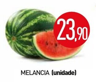 Calvo Atacadista Melancia unidadde oferta