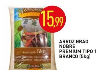 Calvo Atacadista Arroz Grao Nobre Premium Branco Tipo 5kg oferta