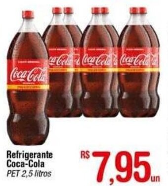 Refrigerante Coca Cola 2.5L