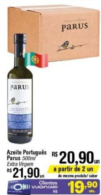 Fort Atacadista Azeite Portugues Parus 500ml oferta