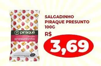 Salgadinho Piraque Presunto 100g