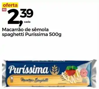 Frangolândia Macarrao de Semola Spaguetti Purissima 500g oferta