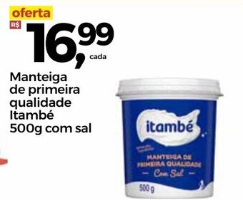 Frangolândia Manteiga de primeira qualidade Itambe 500g com sal oferta