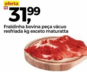 Frangolândia Fraldinha bovina peca vacuo resfriada 1kg exceto Maturatta oferta