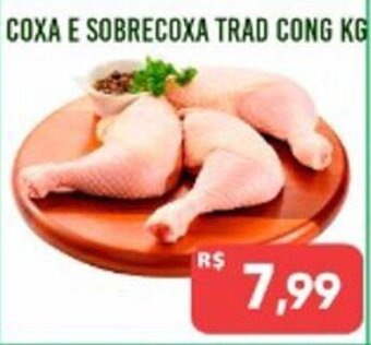 Supermercados Tischler Coxa e Sobrecoxa Trad. Cong 1kg oferta