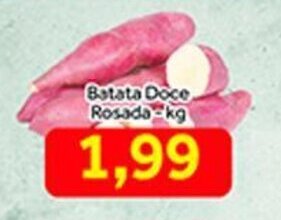 Shibata Supermercados Batata Doce Rosada 1kg oferta