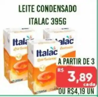 Supermercados Tischler Leite Condensado Italac 395g oferta
