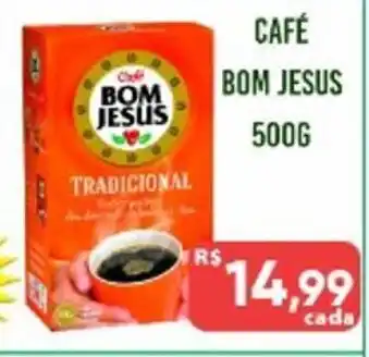 Supermercados Tischler Cafe Bom Jesus 500g oferta