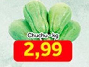 Shibata Supermercados Chuchu 1kg oferta