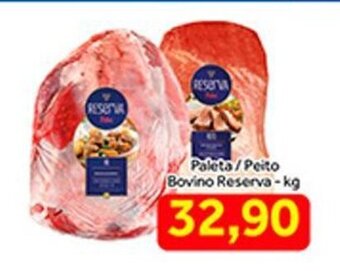 Shibata Supermercados Paleta/ Peito Bovino Reserva 1kg oferta