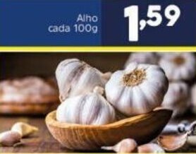 Arena Atacado Alho cada 100g oferta