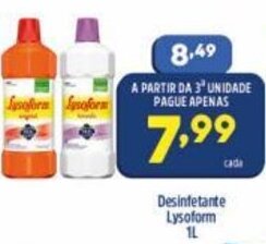 Desinfetante Lysoform 1L
