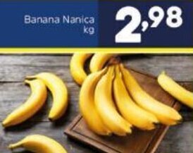 Arena Atacado Banana Nanica 1kg oferta