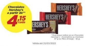 Dia Chocolate Hershey's oferta