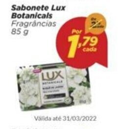 Dia Sabonete Lux Botanicals 85g oferta
