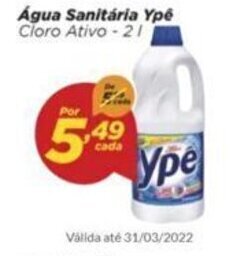 Dia Agua Sanitaria Ype 2L oferta