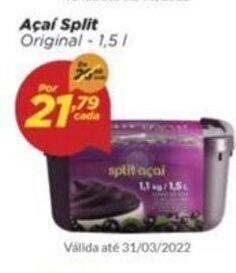 Dia Acai Split 1.5L oferta
