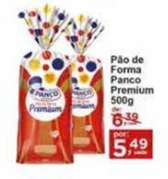 Rossi Supermercado Pao de Forma Panco Premium 500g oferta