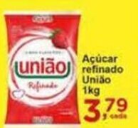 Rossi Supermercado Acucar refinado Uniao 1kg oferta