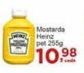 Rossi Supermercado Mostarda Heinz pct 255g oferta